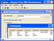 Voicent Flex PBX screenshot